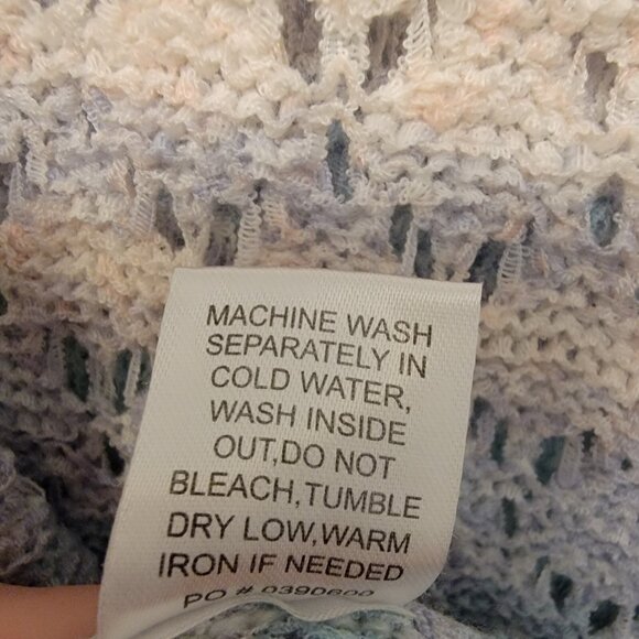 Show Me Your MuMu Sweater Pie In The Sky Rainbow Sorbet Knit S Oversized - Picture 6 of 6